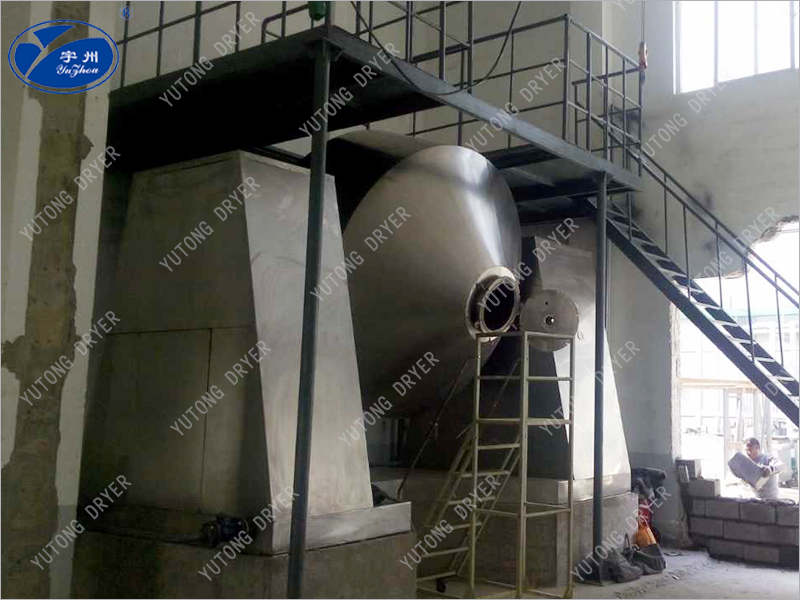 Sorbate (potassium) rotary vacuum drying line