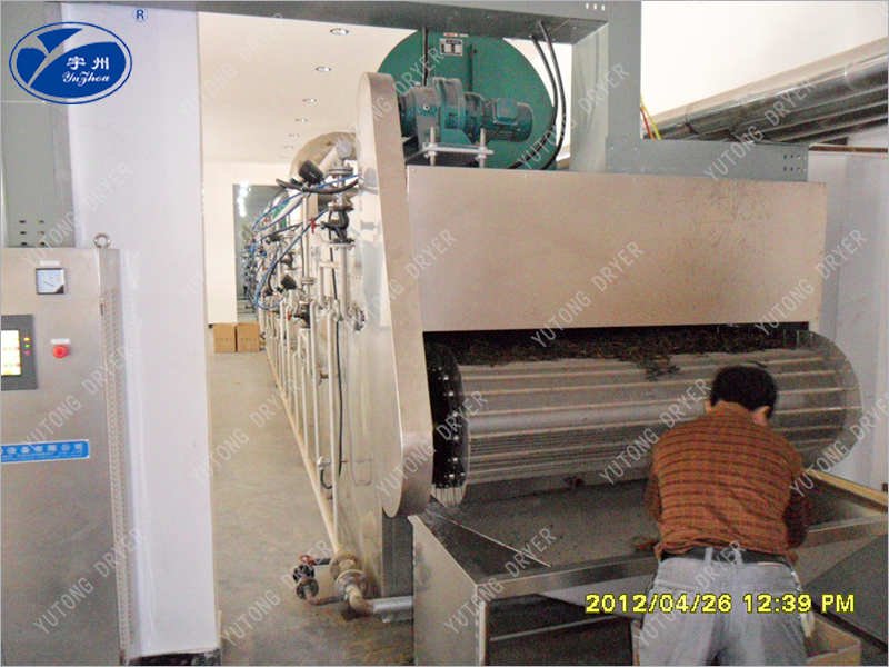 大蒜片、辣椒及蔬菜干燥帶式干燥機